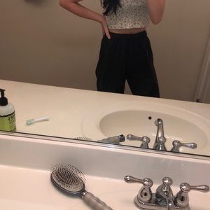 Black Rosa Sweatpants